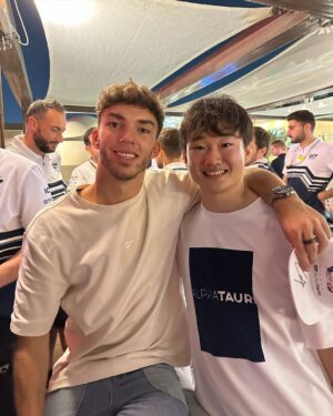 Yuki Tsunoda Instagram - End of an era…

Mega fan of working with you for the last two years it was definitely special! Will miss you, good luck for the future and I’ll see you on track soon