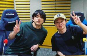 Yuki Yamada Instagram - #山田裕貴ANNX 今夜のゲストは #神木隆之介
#ゴジラマイナスワン で共演 １１月３日公開
（山田裕貴Tシャツガチで買ってくれた人）です
よろしくお願いしまーす！

@godzilla231103