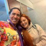 Yuri Vargas Instagram - Horas,horas he pasado con este hombre @ortossoyuz en este último mes de mi vida creando y construyendo lo que viene para mi carrera. Gracias querido por tu energía, por esa magia que le pones a cada clase. Maravillosoooo es haberme cruzado contigo. 🙏 Que sea el inicio de todo lo que viene juntos. 🎬🎬🙏🇲🇽🇲🇽🇲🇽