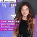 Yuri Vargas Instagram - @sheisglobalforum ¡Escucha estas increíbles speakers en nuestro próximo evento! 🔥 y prepárate para recibir una dosis de conocimiento e inspiración. 1️⃣ @yurivargas1: Actriz, productora y empresaria colombiana. Su misión y propósito  de vida es impactar a las personas a través de la voz para comunicar, enseñar e inspirar. Además, su emprendimiento en productos para el cuidado de la piel demuestra su versatilidad y determinación.  2️⃣ @fonsecamonica: Comunicadora social, defensora y activista ardiente del medio ambiente, la diversidad, la equidad y el género. Embajadora de las Naciones Unidas y líder del Climate Reality Project. Cofundadora de @thelabgirlco donde promueve la sostenibilidad y la innovación. ¡Prepárate para una charla llena de inspiración! 3️⃣ Aura Méndez: Directora de Asuntos Públicos & Comunicaciones de Mondelēz International para la región WACAM. Con más de 15 años de experiencia en comunicación estratégica, es experta en relaciones con medios, manejo de crisis y sostenibilidad. ¡Descubre cómo ha generado un impacto social a nivel local y regional! 4️⃣ Claudia Pinilla: VP de Estrategia y Finanzas en Esenttia. Ingeniera Química y especialista en Finanzas Internacionales, ha construido equipos de alto rendimiento en diversas compañías. Lidera los procesos de planeación corporativa y tecnología de la información. ¡No te pierdas su visión estratégica! 5️⃣ @andrea.siemprevaliente: Abogada,  amante del servicio social y comunitario. Defensora de los derechos de las mujeres y la igualdad de género. No te pierdas una conversación llena de motivación y experiencia. No te pierdas la oportunidad de escuchar a estos speakers en un evento único y adquirir nuevas perspectivas. ¡Compra tus entradas ahora 👉 en el link de la bio y prepárate para una experiencia enriquecedora! 🎟️🌟 #SheIsGlobalFORUM2023 #Inspiración #Diversidad #IgualdadDeOportunidades #sheisforum2023