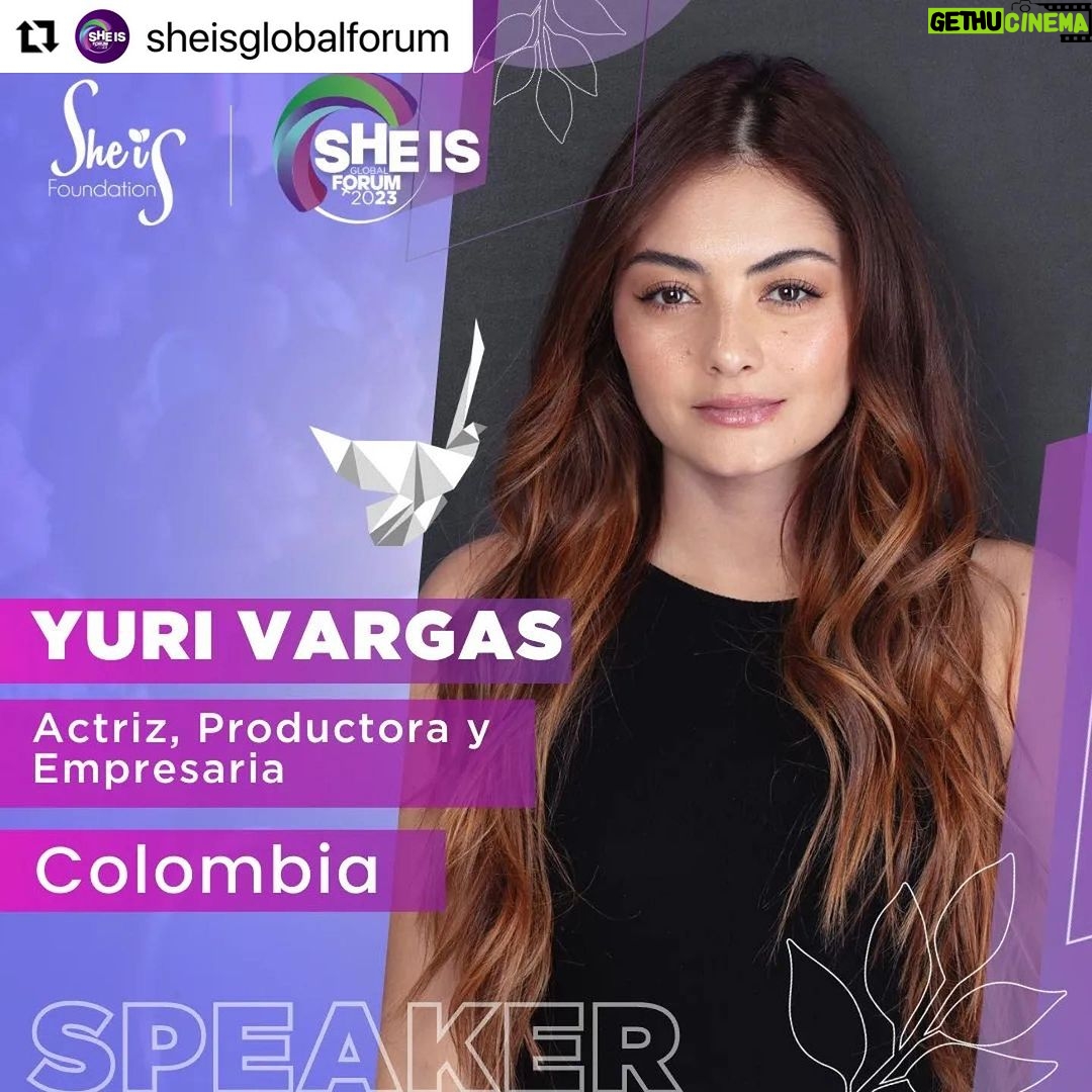 Yuri Vargas Instagram - @sheisglobalforum ¡Escucha estas increíbles speakers en nuestro próximo evento! 🔥 y prepárate para recibir una dosis de conocimiento e inspiración. 1️⃣ @yurivargas1: Actriz, productora y empresaria colombiana. Su misión y propósito de vida es impactar a las personas a través de la voz para comunicar, enseñar e inspirar. Además, su emprendimiento en productos para el cuidado de la piel demuestra su versatilidad y determinación. 2️⃣ @fonsecamonica: Comunicadora social, defensora y activista ardiente del medio ambiente, la diversidad, la equidad y el género. Embajadora de las Naciones Unidas y líder del Climate Reality Project. Cofundadora de @thelabgirlco donde promueve la sostenibilidad y la innovación. ¡Prepárate para una charla llena de inspiración! 3️⃣ Aura Méndez: Directora de Asuntos Públicos & Comunicaciones de Mondelēz International para la región WACAM. Con más de 15 años de experiencia en comunicación estratégica, es experta en relaciones con medios, manejo de crisis y sostenibilidad. ¡Descubre cómo ha generado un impacto social a nivel local y regional! 4️⃣ Claudia Pinilla: VP de Estrategia y Finanzas en Esenttia. Ingeniera Química y especialista en Finanzas Internacionales, ha construido equipos de alto rendimiento en diversas compañías. Lidera los procesos de planeación corporativa y tecnología de la información. ¡No te pierdas su visión estratégica! 5️⃣ @andrea.siemprevaliente: Abogada, amante del servicio social y comunitario. Defensora de los derechos de las mujeres y la igualdad de género. No te pierdas una conversación llena de motivación y experiencia. No te pierdas la oportunidad de escuchar a estos speakers en un evento único y adquirir nuevas perspectivas. ¡Compra tus entradas ahora 👉 en el link de la bio y prepárate para una experiencia enriquecedora! 🎟️🌟 #SheIsGlobalFORUM2023 #Inspiración #Diversidad #IgualdadDeOportunidades #sheisforum2023