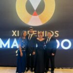 Yuri Vargas Instagram - Nuestra Noche de Premios Macondo 🎬🎬 Cine Colombiano 🖤 #premiosmacondo2023 @hbomaxla @tntlatam acompañada por la guapura andante @jimmunoz1 ❤️🙏 @diego64a @nancy64afilms @christiantappan @nataliareyesg @delvecchio21 @pia.arciniegas Styling : @serratovestuario
