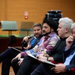 Yusif Eyvazov Instagram - Meeting press @teatrosancarlo ❤️ for our opening season with TURANDOT , staged by amazing @vasily.barkhatov.official and conducted by fantastic @danettinger with this outstanding group of talented people @sondraradvanovsky @rosa_feola @sergiovitale_ @alessio_arduini87 @francesco.pittari @gregorybonfatti legendary @martinuccinicola as Altotum ❤️🙏 Пообщались с журналистами сегодня по поводу открытия сезона в @teatrosancarlo ❤️ Новая постановка подписанная @vasily.barkhatov.official , дирижер @danettinger , @sondraradvanovsky @rosa_feola @sergiovitale_ @alessio_arduini87 @francesco.pittari @gregorybonfatti и Легендарный @martinuccinicola в роли Императора ❤️ #yusif #yusifeyvazov #turandot #italy #sancarlo #napoli #opera #turandot #tenor Teatro San Carlo