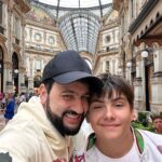 Yusif Eyvazov Instagram - Milano with my ❤️❤️ @anna_netrebko_yusi_tiago @bublikaipadov Milano italy