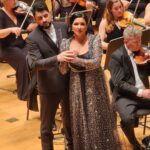 Yusif Eyvazov Instagram - Absolutely unforgettable night in Ljubljana ❤️🥰 Thank you Slovenia 🇸🇮 we love you ❤️🥺 @anna_netrebko_yusi_tiago singing with you it’s joy from other planet ❤️ @michelangelo.mazza @zjielkolucic &elenazhidkova @festival_ljubljana ❤️ Незабываемый вечер в Любляне ❤️ спасибо Словения ❤️🇸🇮 @anna_netrebko_yusi_tiago петь с тобой это абсолютно неземное наслаждение ❤️ спасибо за твой невероятный талант ❤️и голос ❤️ @kama0103 @farrux0122 @vainbergmarina @alex_vainberg ❤️🥰 Ljubljana, Slovenia