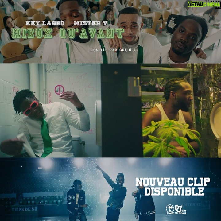 Yvick Letexier Instagram - Retrouvez moi en featuring avec @keylargooo pour leur dernier single. Le clip est dispo partout, réalisé par le très bon @colinlvideo 🎥🔥🔫 Merci à mes reufs de @keylargooo pour l’invitation sur leur projet qui sort très prochainement. @lapurple__ & @crularue_ c’est important 💚 📸 @delaplacedavid & @owen_sbdl Paris, France