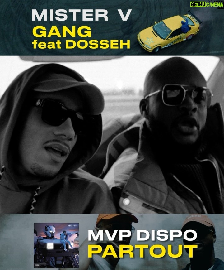 Yvick Letexier Instagram - NOUVEAU CLIP EN LIGNE : GANG FEAT @dossehofficiel - réalisé par @fred_depontcharra 🔥(lien dans ma bio) // Encore merci pour tous vos retours, MVP dans les bacs depuis vendredi 🤟🏽