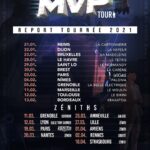 Yvick Letexier Instagram - 2K20, c’est à la fois bien et pas bien. Désolé à tout ceux que j’ai laissé dans l’attente des nouvelles dates de la tournée, les voici. Les décisions du gouvernement dans le cadre de la lutte contre le Covid-19 ayant entrainé le report des dates du printemps et de l’été nous avons pris la décision de reporter le MVP tour en 2021 Les billets détenus pour ces concerts aux dates initiales de 2020 sont valables pour les nouvelles dates de 2021 (excepté cas particuliers voir ci-dessous) Si vous ne pouvez pas assister à la nouvelle représentation, nous vous prions de vous rapprocher de votre point de vente pour obtenir le remboursement. Cas particuliers : - Reims, la salle reste identique mais le remboursement est en cours pour des raisons administratives. Nouvelle billetterie en ligne - Bordeaux, concert de l’Arkea Arena déplacé au Krakatoa, rapprochez-vous de votre point de vente pour obtenir le remboursement. Nouvelle billetterie en ligne - Toulouse, concert du Zénith déplacé au Bikini, rapprochez-vous de votre point de vente pour obtenir le remboursement. Nouvelle billetterie en ligne - Marseille, concert du Dôme déplacée au Moulin, rapprochez-vous de votre point de vente pour obtenir le remboursement. Nouvelle billetterie en ligne - Rouen, concert annulé, rapprochez-vous de votre point de vente pour obtenir le remboursement LIEN DANS MA BIO The Masbiekers Valley