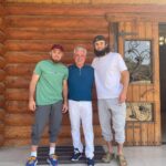 Zabit Magomedsharipov Instagram - Высоко в горах с Омаром Магомедовичем ⛰⛰⛰