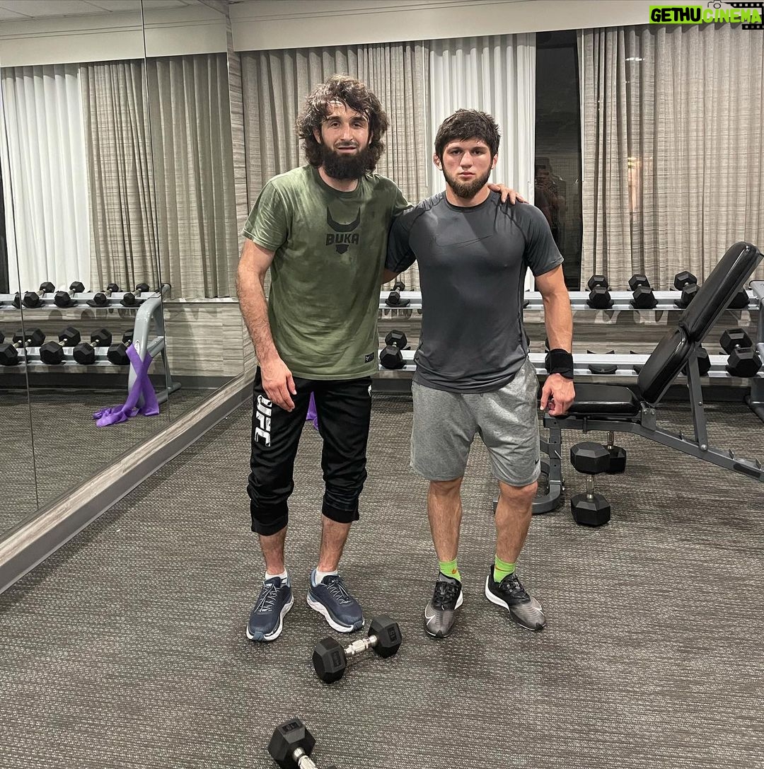 Zabit Magomedsharipov Instagram - Держим форму, пока тигр занят весогонкой перед турниром. @bukaboxing