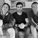 Zach Braff Instagram - “Three Men and Baby” production day 1. *actually my last day directing “Shrinking”. 🎥🎬