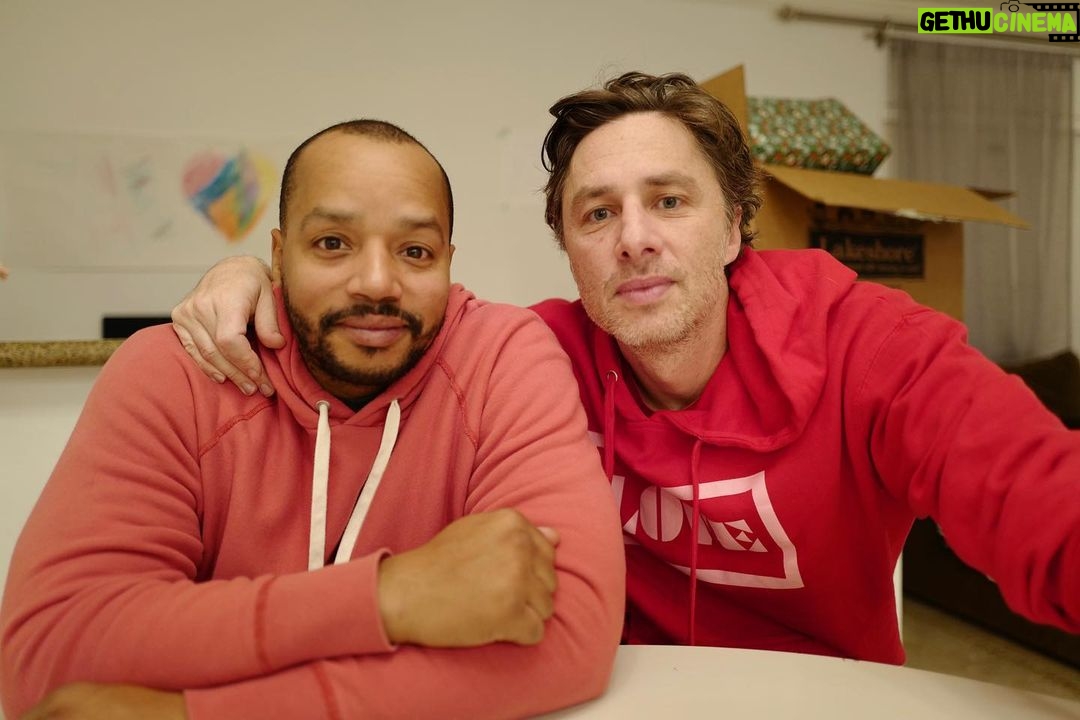 Zach Braff - 28K Likes - A new episode of our podcast is up now. Stop by for a giggle. Link in my bio.