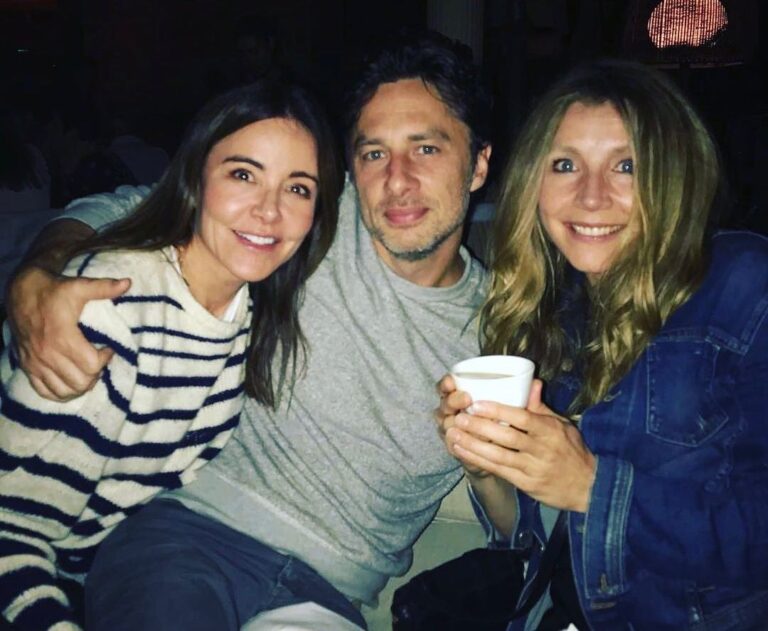 Zach Braff Instagram - Happy Birthday to one of my best friends in the world @christabmiller . The woman on the right is also pretty cool too.