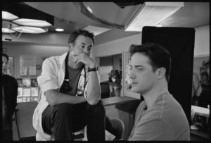 Zach Braff Instagram - This is a Brendan Fraser appreciation post ✨ Brendan was phenomenal to work with on #Scrubs, and it was such a pleasure to discover he is a fellow film photography geek. He introduced us to shooting old school polaroid film, & photography really brought us together. We have so many wonderful memories past and present of shooting cameras together and visiting his darkroom. We love you Brendan, and we hope you go all the way on #TheWhale! Xo Christa and Zach