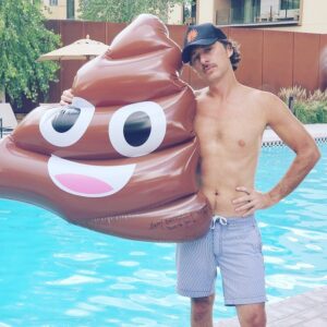 Zach Braff Instagram - New podcast is up. Today @donald_aison and I speak with a urologist, more entertainingly called a penis doctor and things go a bit off the rails.