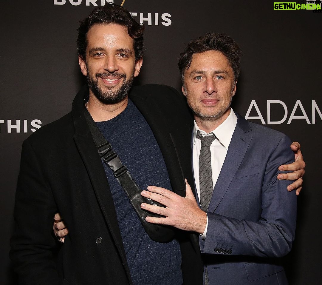 Zach Braff - 44.3K Likes - Three years ago today we lost our Nick.
There was not a kinder person on Earth. We never know how long we’ve got. Carpe Diem.