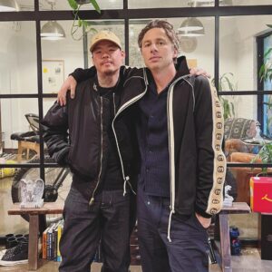 Zach Braff Instagram - I lost my friend Chris Huvane. 
Now I can always find him on my right arm. Thanks @_dr_woo_ (who also did the hummingbird years ago.)