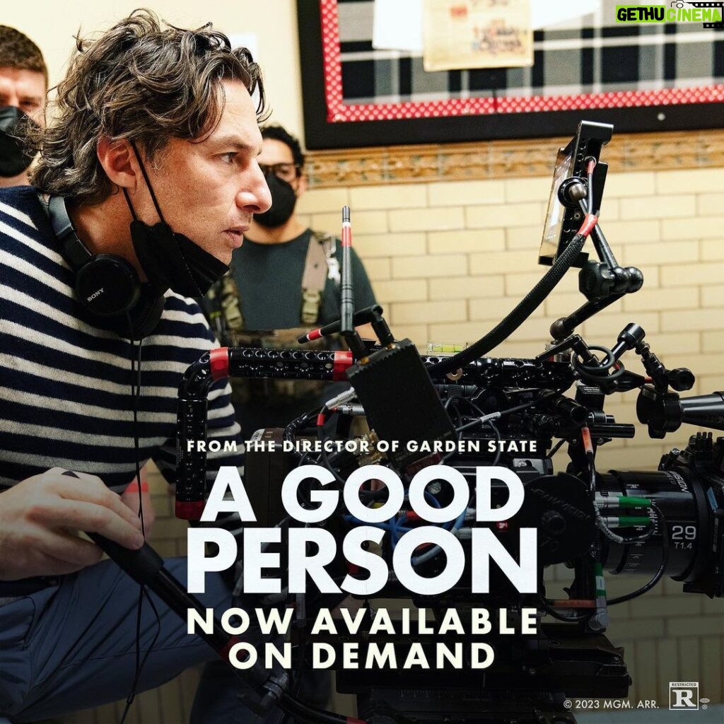 Zach Braff Instagram - Now for sale everywhere you buy movies. *For rent for $5.99 on May 30th.