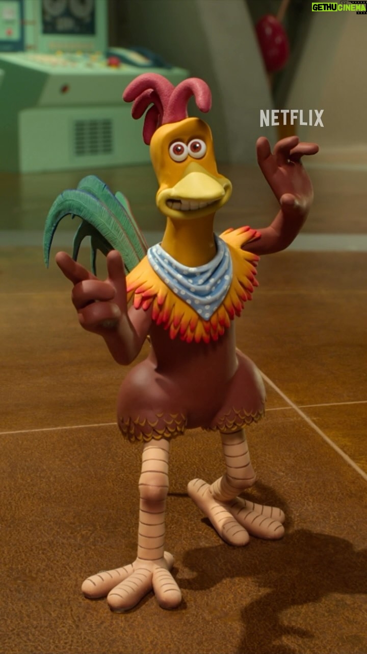 Zachary Levi Instagram - Today is the day and Rocky is looking egg-stra fancy if I may say so myself!! Chicken Run: Dawn of the Nugget is now playing on Netflix! I had a blast making this one and I canβt wait for you guys to see it! ππββοΈπ @netflix @netflixuk