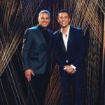 Zachary Levi Instagram – Happy me, having fun at the @CMA, with my boy @kurt13warner, promoting @americanunderdg, which opens on Christmas! 💃Thanks @boss for the dapper duds! #CMAawards

Styling by @warrenalfiebaker 
Grooming by @mnmachado 
Photos by @katiekauss Nashville, Tennessee