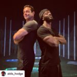 Zachary Levi Instagram - Hawkman and Shazam walk into a bar…that also happens to be a dope ass driving range that makes golf like bowling and I’m LIVING FOR IT!!! 💁‍♀️ @topgolf #shazam #hawkman #supertincup Atlanta, Georgia