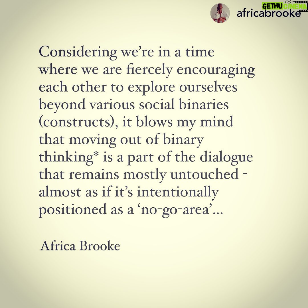 Zachary Levi Instagram - This. š ⢠@africabrooke Binary thinking: happens when you only consider two possibilities when presented with a problem, concept, or idea - even when itās complex as fuck. The mind oversimplifies and ignores the grey area. Good or bad. Either or. Black or white. Right or wrong. Privileged or oppressed. Woke or problematic. You either unquestionably support something or youāre an apathetic monsterā¦and all the rest. Listen, I understand that binary thinking can be useful in some instances and as human beings we are naturally pulled in that direction, but I donāt see it being helpful to have it be the default in ALL situationsā¦. especially in the climate we find ourselves in todayā¦where the majority of the public have (or at least feel like theyāve) lost the fucking plot. We are far more complicated and diverse (in the truest sense) than most people would have you believe, which I why I personally struggle to buy into the crap being pedalled as absolute truth. A lot of people, including myself, cannot check these limiting boxes set up by nameless faceless people. Itās not that simple! Am I left or right? Iām neither. Never have been. Never will be. Case by case, context matters. These boxes are not liberating for most of us and we should be willing to at least have the CONVERSATION, without a binary-based script being whipped out as a way of shutting it down before itās even started. I touched on this in my recent LIVE which is in my IGTV archive āHow to avoid being so progressive you become regressiveā LOL, but my question is⦠HOW DOES IT MAKE SENSE to fight for the removal of unhelpful binaries (rightfully so), whilst creating new ones in the process? Iād love to know your thoughts. NOTE: be respectful as you engage with your fellow human beings in the comments. Weāre all grown adults, letās treat each other as such. Not everything is for you, and thatās okay- you have full permission to move along. This is NOT the place for you to project your unprocessed internal happenings. Thank you!š¤ Atlanta, Georgia