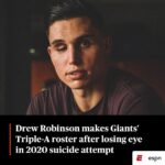 Zachary Levi Instagram - This. This. This. This. This. 🙏 Via @espn: Drew Robinson could play as soon as Thursday, when the Sacramento River Cats open their season in his hometown of Las Vegas. Link in bio for more on his story. (🎥 @espne60)