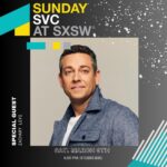 Zachary Levi Instagram - I’m thrilled to announce that I will be speaking at @SundaySVC during SXSW on March 9th. Let’s connect for a day of innovation & creativity. See you there #SundaySVC #SXSW2024 #SpeakerSpotlight