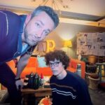 Zachary Levi Instagram - Me and @guywithamoviecamera over here waiting for Friday to get here like… Shazam! Fury of The Gods hits theaters 3.17! @guywithamoviecamera @shazammovie