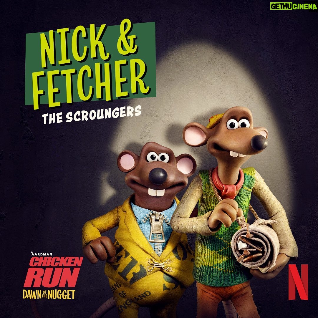 Zachary Levi Instagram - Cock-a-doodle do, my friends… it’s almost time! 🐔💃🏻 Rocky (heyy, that’s mee!!) now with his daughter, Molly, are headed your way in Chicken Run: Dawn of the Nugget later this year on @Netflix. Lettsssgo!