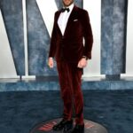 Zachary Levi Instagram - A little @vanityfair Oscar Party never hurt nobody 💃🏻 Styled by: @warrenalfiebaker Tux: @canali Shoes: @louboutinworld Watch: @hublot Grooming: @mnmachado #VFOscars #VanityFairOscarParty @gettyentertainment