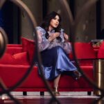 Zahra Arafat Instagram - من ظهوري امس في برنامج #ليالي_الكويت ​ شكرا للمصور الجميل @nawafadel ​ @ghadarazouqi1 ​ @hanandashti.official ​ الميكب والشعر @hanandashti.cosmetics ​ @hanandashti.salons ​ @hanandashti.official ​ #زهرة_الخليج #زهرة_عرفات وزاره الاعلام