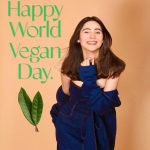 Zara Khan Instagram - Be Compassionate Be Caring Be Loving Be Giving Be #vegan 🫶🏻 Happy World Vegan Day 🌱 . . . Styled by @hitendrakapopara Outfit @nidhiandmahak Jewellery @ethnicandaz Fashion team @sarinabudathoki @tanyakalraaa Shot by @ajayjangidphotography Zahrah’s team @candidly_ish
