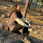 Zara Khan Instagram - In the middle of nowhere but exactly where I should be !Thankful To Allah, My Guardian Angels & the Universe for never letting me down and always always always taking care of me 🙏🏻🫶🏻🧿 #Thankyou ( celebrate each and every every moment and count your blessings cuz when there’s a will there’s a way! ) #love #hapiness #infinity #blessed #grateful #closertogod #alwaysandforever
