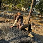 Zara Khan Instagram - In the middle of nowhere but exactly where I should be !Thankful To Allah, My Guardian Angels & the Universe for never letting me down and always always always taking care of me 🙏🏻🫶🏻🧿 #Thankyou ( celebrate each and every every moment and count your blessings cuz when there’s a will there’s a way! ) #love #hapiness #infinity #blessed #grateful #closertogod #alwaysandforever