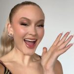 Zara Larsson Instagram - turning @zaralarsson into my TWIN?! 😱💕 watch the full video on my channel now! 🍿