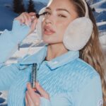 Zara McDermott Instagram - first day in the snow didn’t disappoint, what an incredible trip, so lucky to be here 💜❄️☃️ @lorealparis @rebeccaspencer_photography #makeup #brandambassador Courchevel, Rhone-Alpes, France