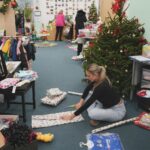 Zara McDermott Instagram - Today, I’ve volunteered at my local baby bank as part of my ongoing work with the Princess Of Wales , @earlychildhood and her initiative to get help to families with young children in the lead up to Christmas. Me and my mum walked away feeling utterly inspired by the wonderful people that work there, and with a deeper understanding of why baby Banks are so important in our local communities. Not only do they provide clothing, blankets, toys and equipment to help parents in need, but they also provide a safe and warm environment for those who need it, as well as someone to talk to. I was also talking to one of the incredible women who works there, and I learnt of the significant number of women who seek help from baby banks after fleeing relationships where there is domestic violence involved. Over this festive period it’s extremely important to remember that there are so many people who aren’t so fortunate, who won’t have amazing Christmases with their families… because they are in need. And you can help. I encourage you to donate anything you can to your local baby bank, as this can make such a huge difference. There are over 200 baby banks across the UK, so make sure you look for one near you! Today we wrapped some Christmas presents so that families in need can still have some festive cheer and gifts. We sorted through some of the donations and we read some cards that some kind people had written to give to someone who needed the words. What a beautiful day. Thank you for having me. ❤️ I will be back very soon ❤️