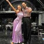 Zara McDermott Instagram - Being in the dance off for the second time was definitely not the easiest moment of our Strictly journey so far. I think I let those nerves get the better of me during our performance, and I knew I could have done better. I definitely felt like I let myself down when I walked off the dance floor, as I knew I could have pushed through those jelly legs a bit more, both physically & mentally! But.. the main thing is that we are so grateful to the judges for saving us❤️. I’m just not ready for this journey to be over, and the thought of leaving last night broke my heart. I’ve made a promise to myself & Graz that this week I am going to work on controlling those nerves, and not letting them get in the way of me doing my BEST! This week we will come back even stronger than before and I’m ready to be pushed out of my comfort zone to prove that I can take on that challenge, turn the negatives into positives, learn from the judges comments and keep strong, even through the moments that feel the toughest. ❤️ dancing is my life at the moment, and I really don’t want that to change any time soon. ❤️ it’s time to work even harder and believe in myself just that little bit more. ❤️ thank you to my partner for always believing in me, even in those moments where I doubt myself!! And on the plus side, we got to do the angel lift again, which is a win because we worked really hard on perfecting it and we really wanted to be able to do it again 💜 London, United Kingdom