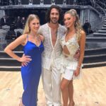 Zara McDermott Instagram - Today is one of the biggest days of my life, performing my second dance on Strictly (and my second dance EVER in my life!!!!). I cannot stop pinching myself every single morning when I wake up that I am really doing this. We have the most amazing people supporting us every step of the way and I feel emotional just thinking about it. My beautiful family, my wonderful boyfriend, Graz beautiful wife, my precious baby goddaughter (how cute is she in the second pic😭❤️) and our family and friends watching at home. I don’t want this experience to end any time soon… 11 hours a day of training and learning everything from scratch has been the most incredible thing I’ve ever done. We hope you love our performance tonight of the quickstep (one of my FAVE dances to watch on Strictly, last year I was in my pyjamas and this year I’m actually doing it!!!!!) and support team #Graziara 💜 also… swipe for my favourite video ever, an Italian trying to say Badminton 🤣🤣 Strictly Studio at Elstree