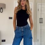 Zara McDermott Instagram - AUTUMN DENIM STAPLES FROM @fandfclothing 🍁 ad