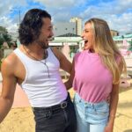 Zara McDermott Instagram - SAY HELLO TO YOUR NEW FAVOURITE DUO… #GRAZIARA 💃🏼✨❤️ !!!!! it’s been one of the best experiences of my life already meeting you @grazianodiprima … I can already tell that you and I are going to be the absolute best of friends!!! this is just the beginning!!! 😭❤️ I’m so blessed and lucky to be paired with you for this experience, I couldn’t ask for anyone better to have by my side💃🏼🥰🥹 (swipe to see team #graziara 😉)