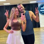 Zara McDermott Instagram - SAY HELLO TO YOUR NEW FAVOURITE DUO… #GRAZIARA 💃🏼✨❤️ !!!!! it’s been one of the best experiences of my life already meeting you @grazianodiprima … I can already tell that you and I are going to be the absolute best of friends!!! this is just the beginning!!! 😭❤️ I’m so blessed and lucky to be paired with you for this experience, I couldn’t ask for anyone better to have by my side💃🏼🥰🥹 (swipe to see team #graziara 😉)