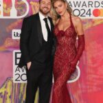 Zara McDermott Instagram - After almost 5 years I finally forced him to do some red carpet pics with me!😂 but doesn’t he look handsome in his suit 🥹❤️ also I don’t say this enough, but seeing him on the red carpet interviewing some VERY cool people made me so proud! As much as you love to have a laugh and joke around, the reality is you are just amazing at what you do… you have an infectious ability to make everyone laugh and smile, and the amount of people who came up to me to tell me how amazing you are is a true testament to you and your beautiful energy. You are my superstar 🥹 even though you don’t believe it yourself sometimes. Love you so much 🥹❤️xxxxx