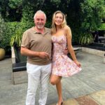 Zara McDermott Instagram - hbd daddy 💕🌸🌺🌷 the first man I ever loved ❤️ how cute he took the first pic of me without me realising 🥺😂💕 London, United Kingdom