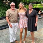Zara McDermott Instagram - hbd daddy 💕🌸🌺🌷 the first man I ever loved ❤️ how cute he took the first pic of me without me realising 🥺😂💕 London, United Kingdom