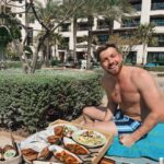 Zara McDermott Instagram – pasta, sun and love ❤️ what more could I ask for 🥹 swipe to the last slide to see my (grumpy) light tester 😂😭 Jumeirah Al Naseem