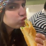 Zareen Khan Instagram - Zippy Trippy exploring Veitnam 😆 This sandwich that we are eating is called BAHN MI , suppose to be ‘THE THING’ to try in Veitnam. We thought it was overhyped … as @shivashish_official said ‘DUM WALI BAATH NAHI HAI’ 🤣 #MazzaNahiAaya #ZippyTrippy #Veitnam #BahnMi #Throwback #TbT #ZareenKhan