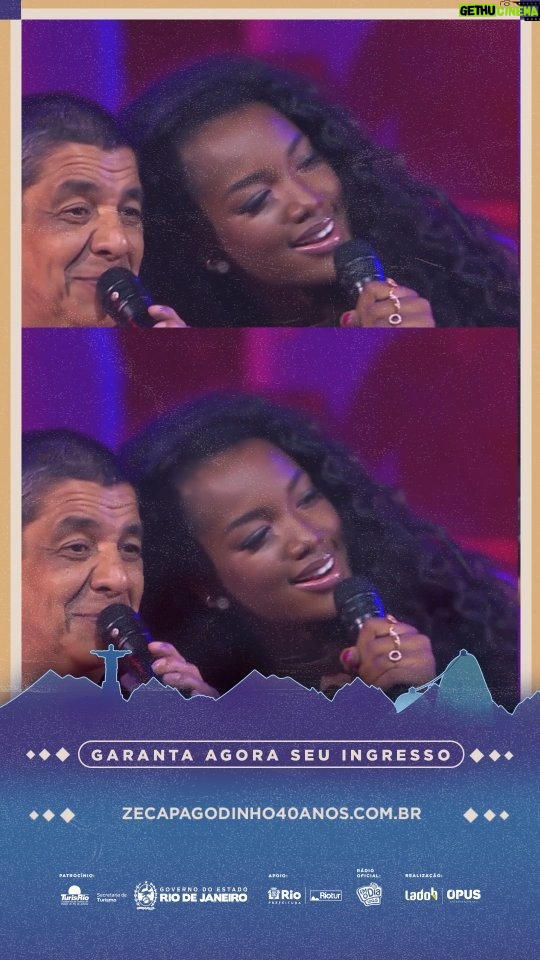 Zeca Pagodinho Instagram - Avisa que é ela!!! Simmm, @iza acaba de confirmar presença no show de comemoração aos 40 anos se carreira do Zeca Pagodinho! ✨️💛 É dia 4, domingo, no Engenhão (RJ)! Já garantiu seus ingressos?! 🤔 Corre lá no link da bio pois eles estão voando!!! 🏃♂️🏃♀️ #ZecaPagodinho40Anos