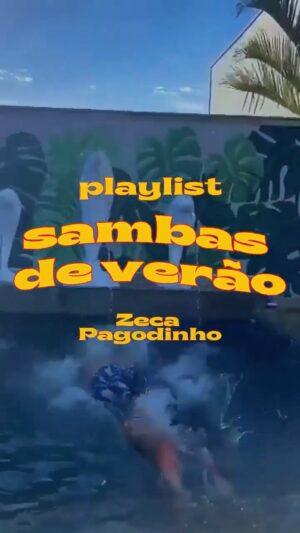 Zeca Pagodinho Instagram - Tá calor, né?! ☀️🕶️
Mas o verão no Brasil tem uma vantagem: combina muito com samba!!! 
Então, abre uma gelada, chama os amigos e liga na playlist "Sambas de Verão" do Zeca Pagodinho no Spotify! 

É sucesso na certa! 😉